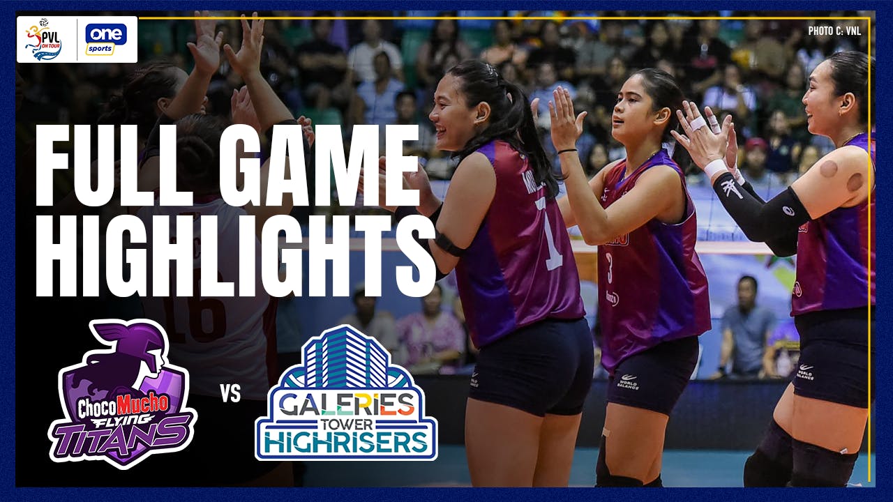 Rookies rise for Choco Mucho in first PVL on Tour win vs Galeries Tower | PVL Highlights